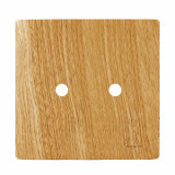 Placa p/ 2 Furos 4x4 - Novara Avelã 